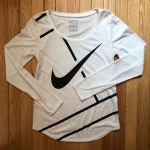 Nike Court Long Sleeve Tennis T-shirt Sz Small 🎾